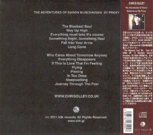 Chris Olley : The Adventures Of Baron Munchausen By Proxy (CD, Comp, Dig)