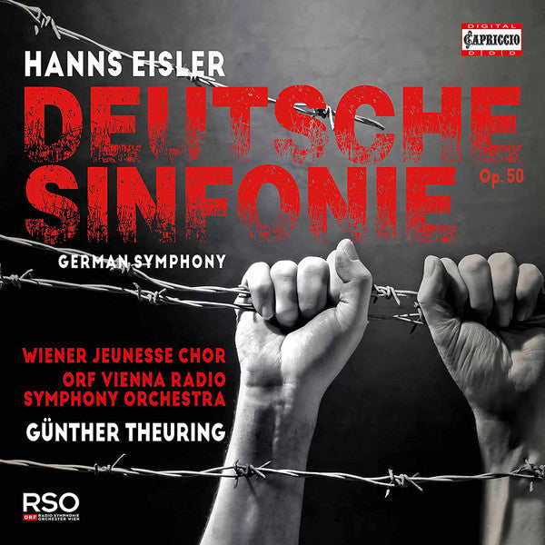 Hanns Eisler, Wiener Jeunesse-Chor, ORF Radio-Symphonieorchester Wien, Günther Theuring : Deutsche Sinfonie Op. 50 (CD, Album, RM)