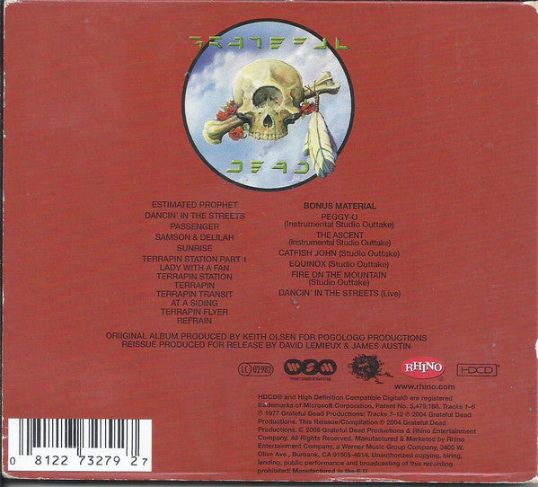The Grateful Dead : Terrapin Station (HDCD, Album, RE, RM, Dig)