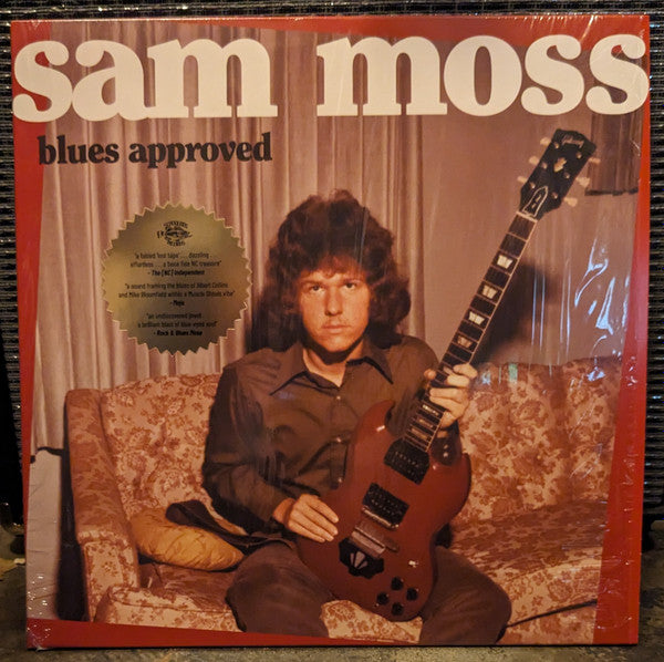 Sam Moss (4) : Blues Approved (LP, Album)