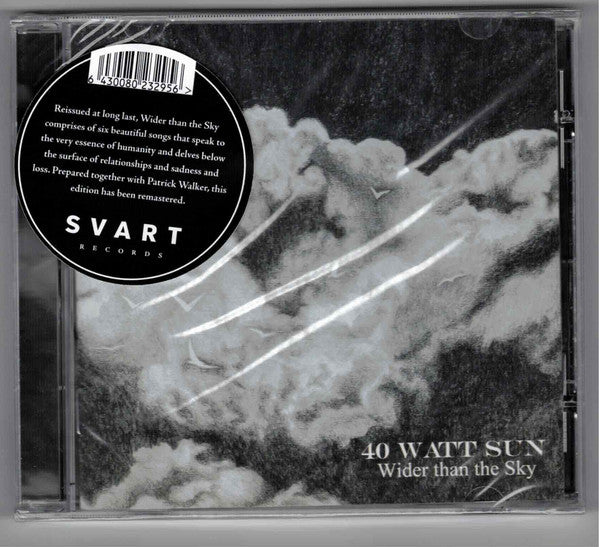 40 Watt Sun : Wider Than The Sky (CD, Album, RE, RM)