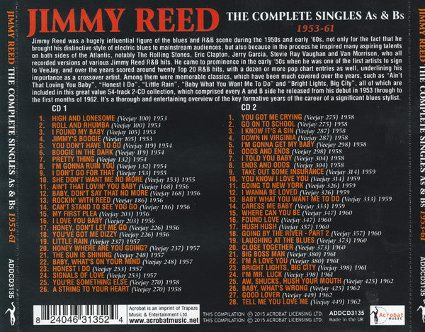 Jimmy Reed : The Complete Singles As & Bs 1953-61 (2xCD, Comp)