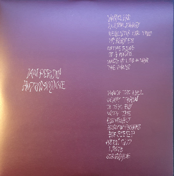 Ian Person : Autoimmune (LP, Album)