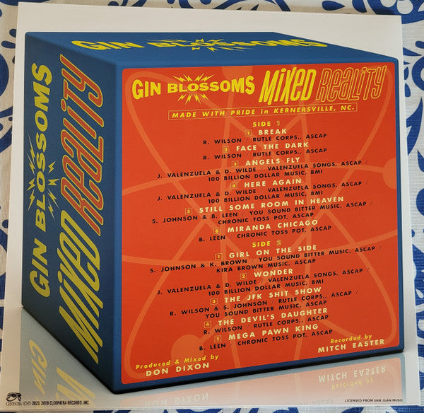 Gin Blossoms : Mixed Reality (LP, Album, Ltd, RE, Blu)