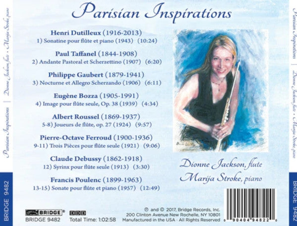 Dionne Jackson (3), Marija Stroke : Parisian Inspirations  (CD, Album)