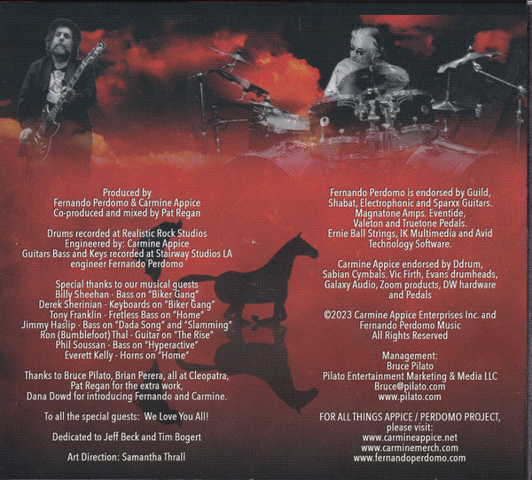 Carmine Appice & Fernando Perdomo Project : Running Up That Hill (CD, Album)