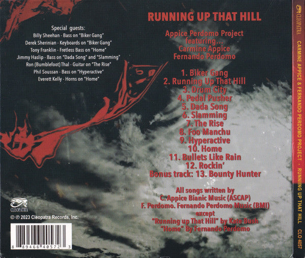 Carmine Appice & Fernando Perdomo Project : Running Up That Hill (CD, Album)