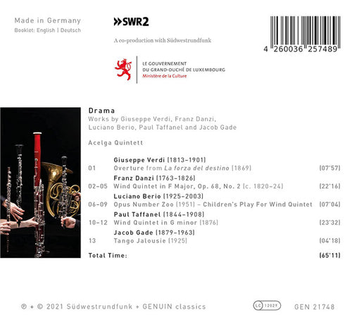 Acelga Quintett : Drama (CD, Album)