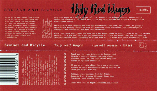 Bruiser And Bicycle : Holy Red Wagon (CD, Album)