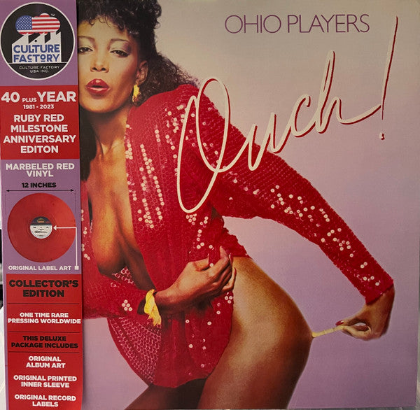 Ohio Players : Ouch! (LP, Ltd, RE, Rub)