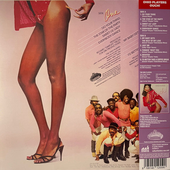 Ohio Players : Ouch! (LP, Ltd, RE, Rub)