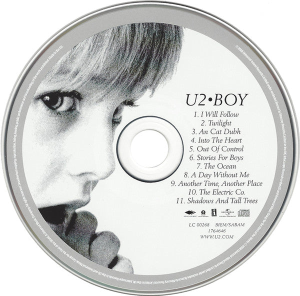 U2 : Boy (CD, Album, RE, RM, Sup)