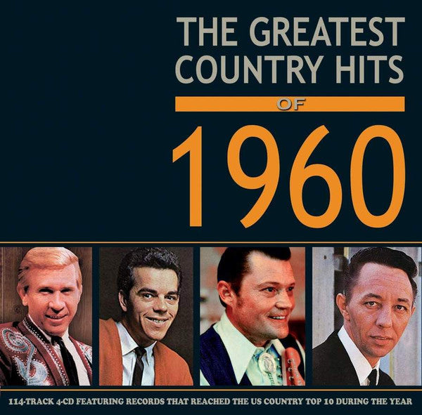 Various : The Greatest Country Hits Of 1960 (4xCD, Comp)