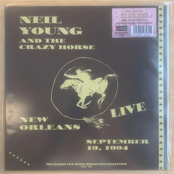Neil Young & Crazy Horse : Live In New Orleans 1994 (LP, Album, Ltd, Num, Unofficial, 180)