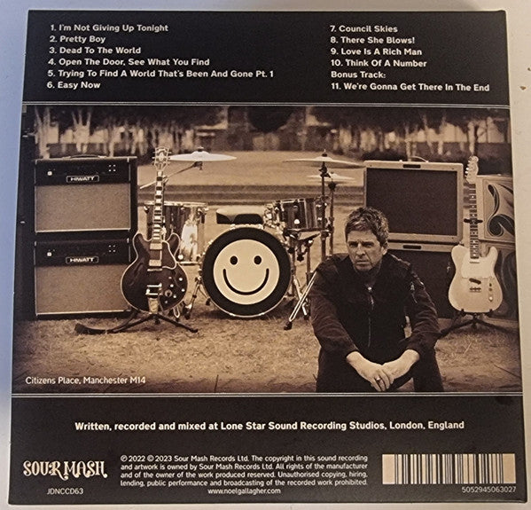 Noel Gallagher's High Flying Birds : Council Skies (CD, Album, Dig)