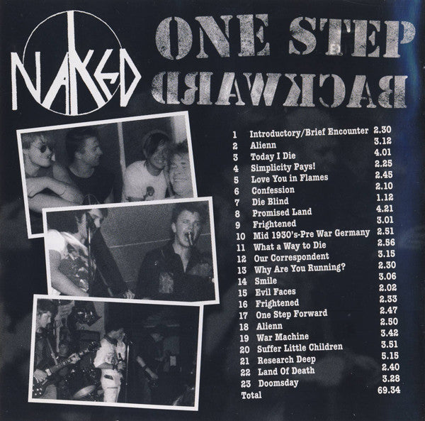 Naked (3) : One Step Backward (CD, Comp)