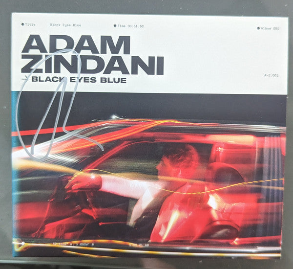 Adam Zindani : Black Eyes Blue (CD, Album)