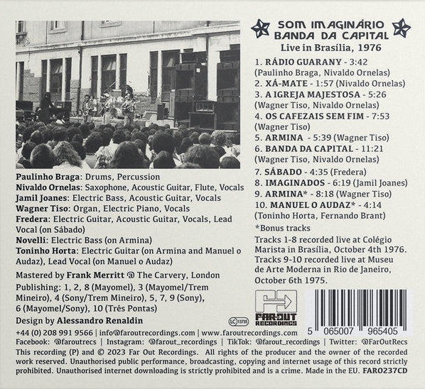 Som Imaginario : Banda Da Capital (CD, Album)
