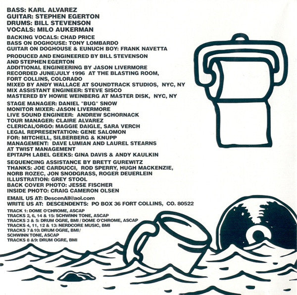 Descendents : Everything Sucks (CD, Album)