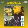 Sonny Terry & Brownie McGhee : Four Classic Albums (2xCD, Comp, RM)
