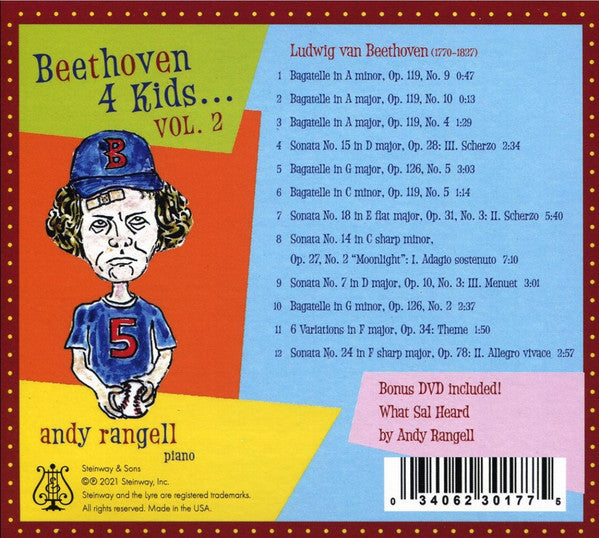 Ludwig van Beethoven, Andrew Rangell : Beethoven 4 Kids...  Vol. 2 (CD, Album + DVD)