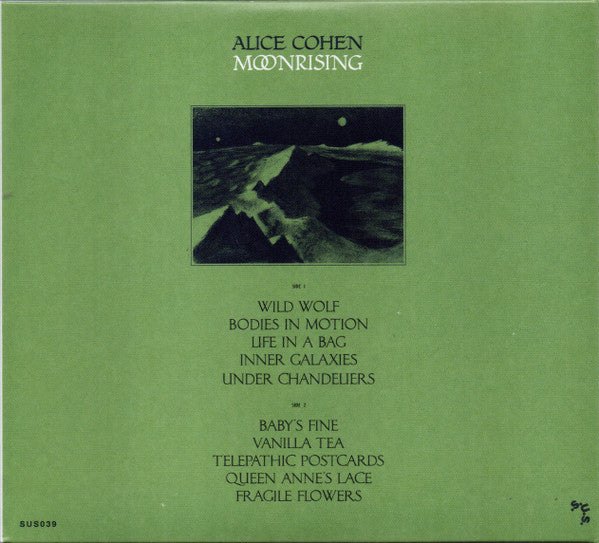 Alice Cohen : Moonrising (CD, Album)