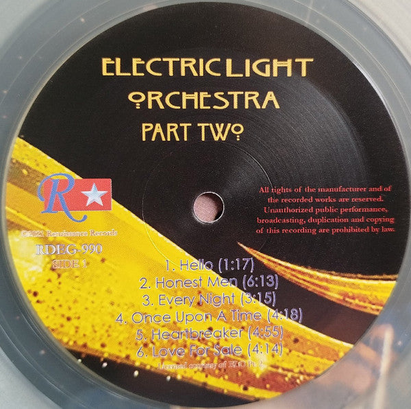 Electric Light Orchestra Part II : Electric Light Orchestra Part II (LP, Album, RE, Nat)