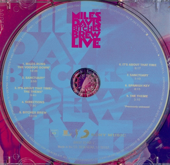 Miles Davis : Bitches Brew Live (CD, Comp, RE)