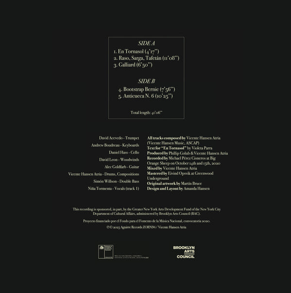 Vicente Atria : Orlando Furioso (LP, Album)