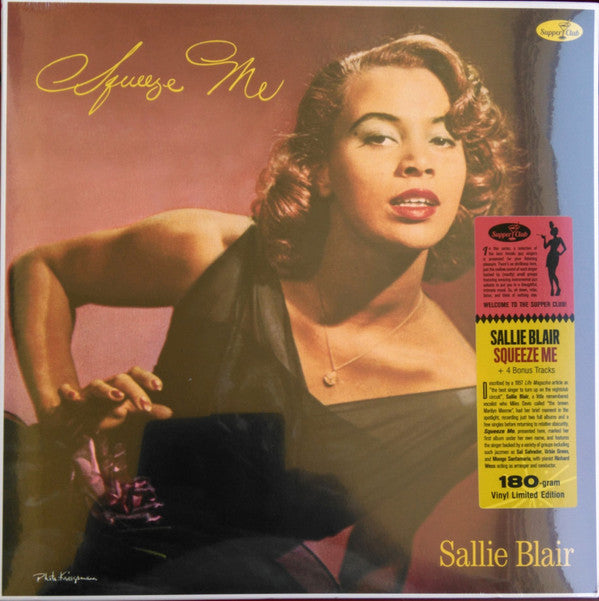 Sallie Blair : Squeeze Me (LP, Album, Ltd, Num, RE)