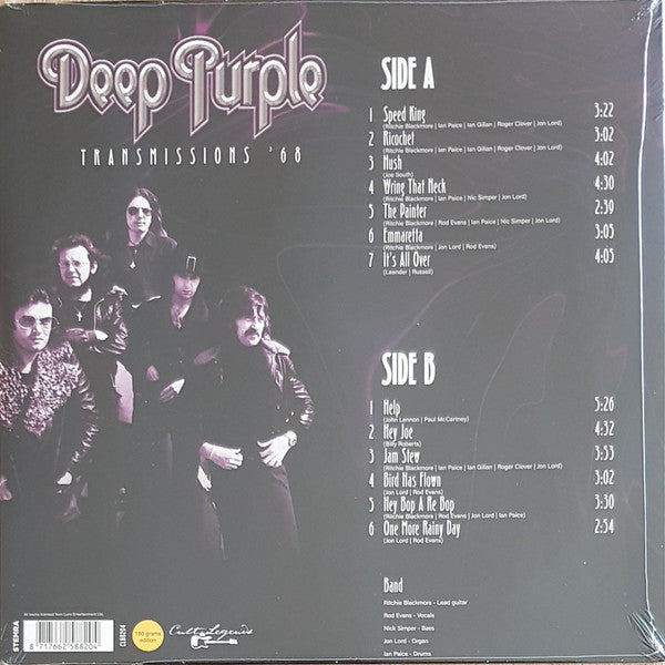 Deep Purple : Transmissions '68 (LP, Unofficial, 180)
