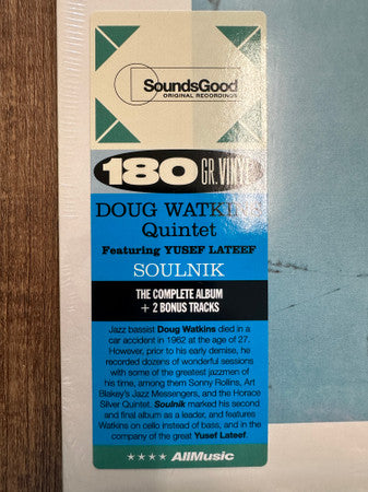 Doug Watkins Quintet : Soulnik (LP, Album, RE)
