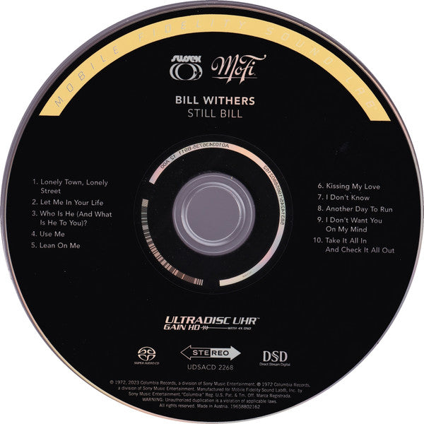 Bill Withers : Still Bill (SACD, Hybrid, Num, RM, S/Edition, Gat)