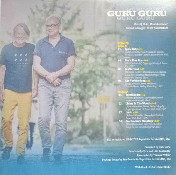 Guru Guru : Three Faces Of Guru Guru 1970 - 2021 (2xLP, Comp, Spl)