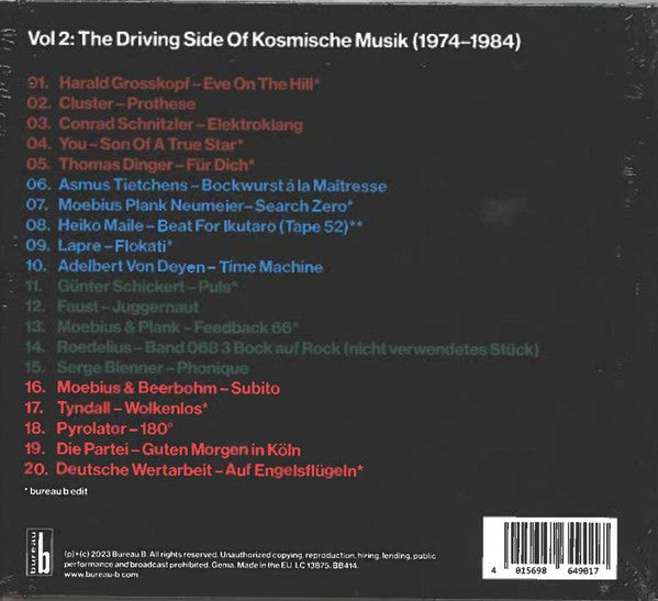 Various : Silberland Vol 2: The Driving Side Of Kosmische Musik (1974-1984) (CD, Comp)