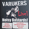 The Varukers : Noisy Bastards! (LP, Album, RP, Red)