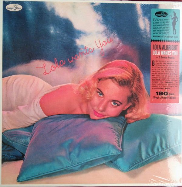 Lola Albright : Lola Wants You (LP, Album, Ltd, Num, RE)