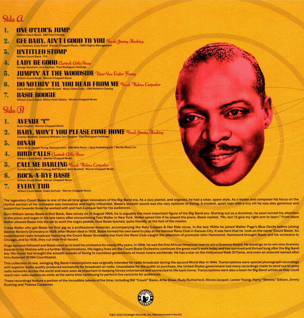 Count Basie Orchestra With Artie Shaw, Jimmy Rushing And Featuring Thelma Carpenter : The Transcription Recordings (LP, RSD, RE, Gre)