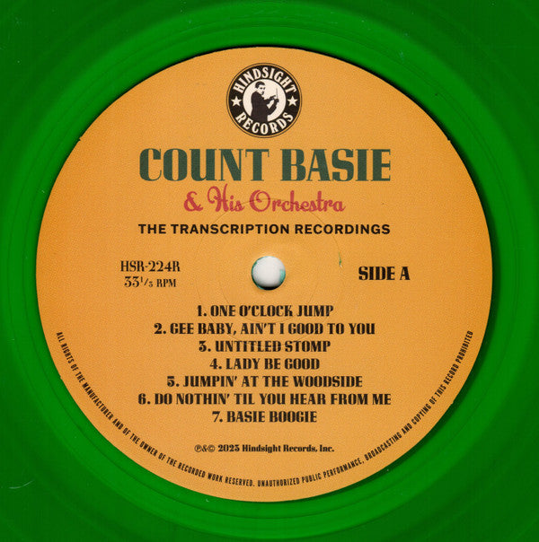 Count Basie Orchestra With Artie Shaw, Jimmy Rushing And Featuring Thelma Carpenter : The Transcription Recordings (LP, RSD, RE, Gre)