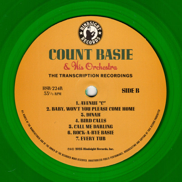 Count Basie Orchestra With Artie Shaw, Jimmy Rushing And Featuring Thelma Carpenter : The Transcription Recordings (LP, RSD, RE, Gre)