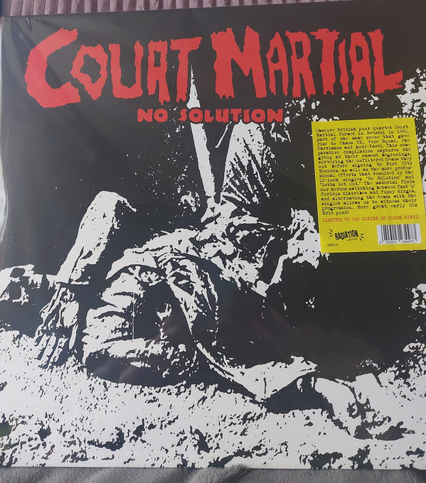 Court Martial : No Solution (Singles & Demos 1981 / 1982) (LP, Comp, RE)