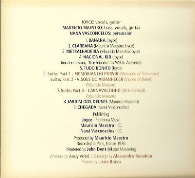 Joyce, Nana Vasconcelos* & Mauricio Maestro : Visions Of Dawn (CD, Album, RP)