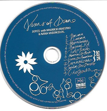 Joyce, Nana Vasconcelos* & Mauricio Maestro : Visions Of Dawn (CD, Album, RP)