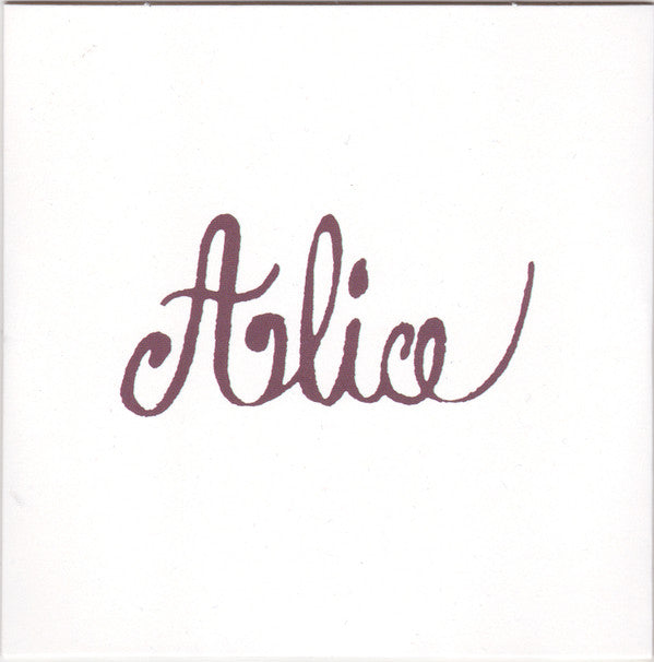 Alice (22) : Alice (CD, Album, RE, RM)