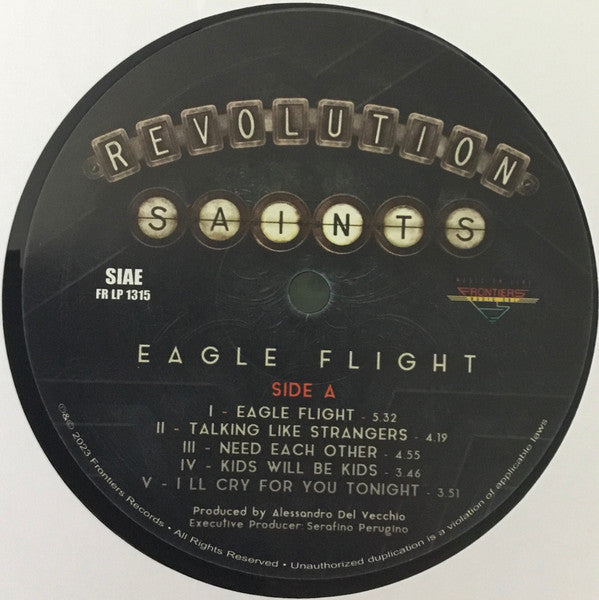 Revolution Saints : Eagle Flight (LP, Album, Ltd)