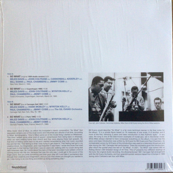 Miles Davis : So What (LP, Album, Comp, 180)
