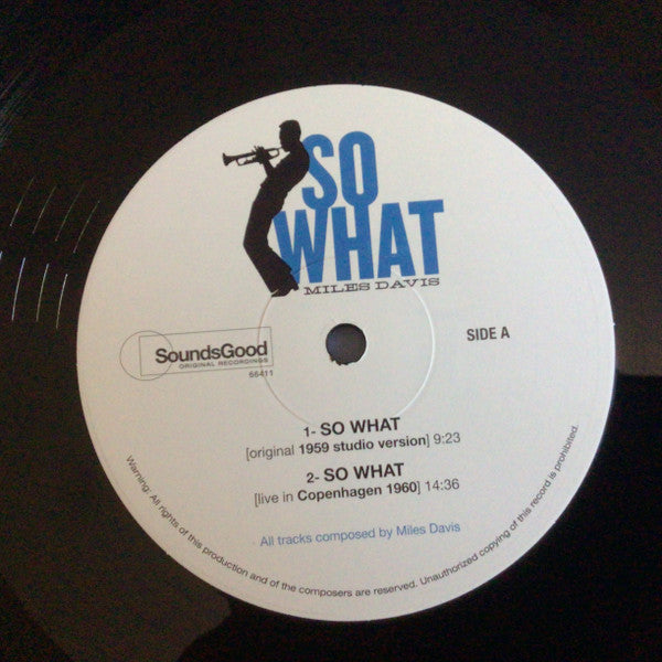Miles Davis : So What (LP, Album, Comp, 180)