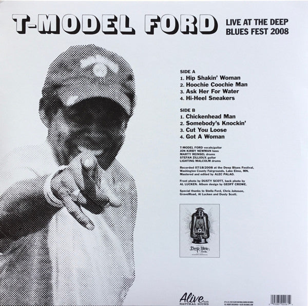 T-Model Ford : Live At The Deep Blues Fest 2008 (LP, Album, Ltd, Ora)