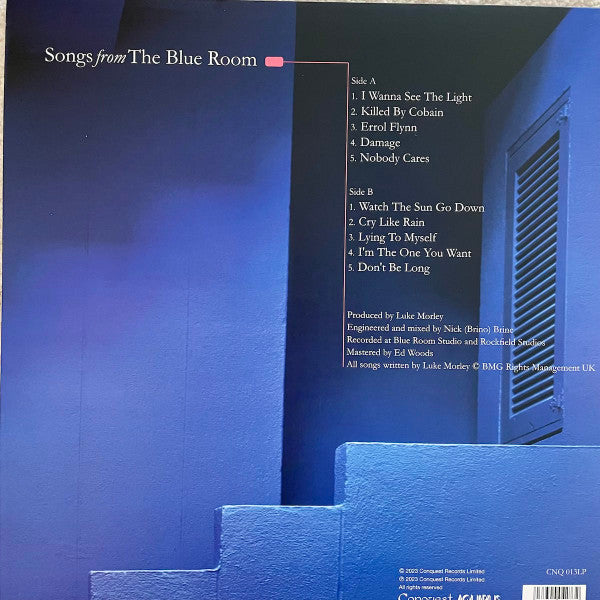 Luke Morley : Songs From The Blue Room (LP, Album, Ltd, Blu)