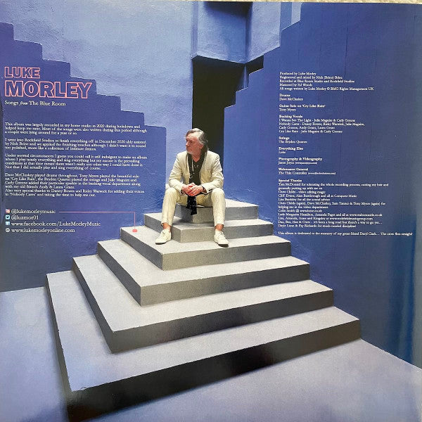 Luke Morley : Songs From The Blue Room (LP, Album, Ltd, Blu)